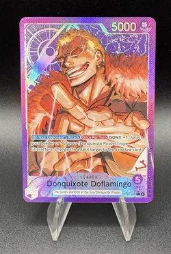 DONQUIXOTE DOFLAMINGO OP14-060 Alt Art`One Piece The Azure Sea's Seven~English - Image 1