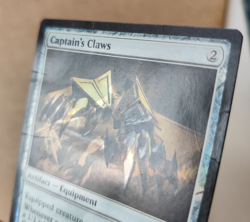 Captain's Claws FOIL Mtg MISPRINT. The foil layer is from another card. (POOR) - Image 4