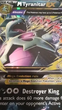 Pokemon TCG Holo Card Lot - Dragonite, Snorlax, Tyranitar EX GX Mega jumbo cards - Image 3