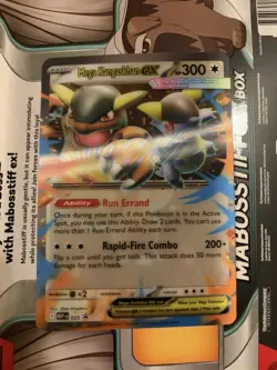 Pokemon TCG Mega Kangaskhan ex JUMBO MEP 025 Lenticular Promo Card NM/M - Image 1