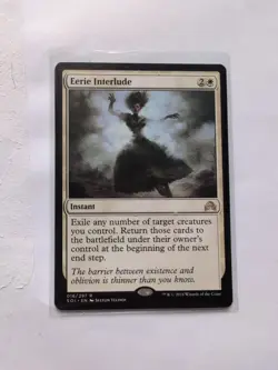 Magic the Gathering Eerie Interlude Shadows Over Innistrad Card NM Condition - Image 1