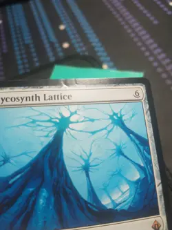 Mycosynth Lattice Battlebond Magic the Gathering card Near Mint LP - Image 3