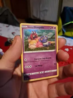 Pokemon TCG -Galarian Slowpoke-SWSH126 - Black Star Promo NM Nintendo Game Freak - Image 1