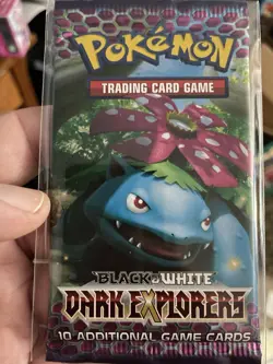 X1 Pokemon Black and White Dark Explorers Factory Booster Pack really nice cond. - Image 2