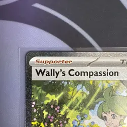Pokemon TCG Mega Evolution Wally's Compassion 186/132 Special Illustration Rare - Image 2