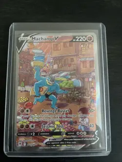 Machamp v 172 Astral Radiance Sword & Shield Pokemon - Image 1