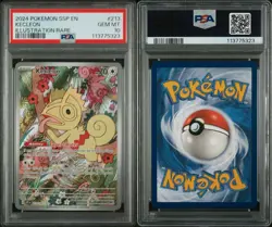 2024 POKEMON SSP EN-SURGING SPARKS ILLUSTRATION RARE #213 KECLEON PSA 10 - Image 3
