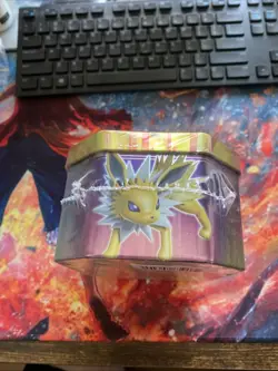 Pokemon TCG Flareon GX Elemental Power Tin Sealed - Image 2