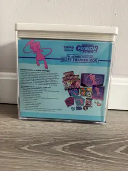 Pokemon Center Exclusive S & S Fusion Strike ETB FACTORY SEALED with case - Image 3