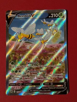Pokemon TCG - Beedrill V - 161/189 Alt Art - Astral Radiance - Image 1