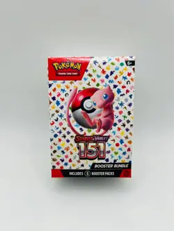 Brand New Pokemon TCG 151 Booster Bundle POS Box (Box Only, No Packs) - Image 1