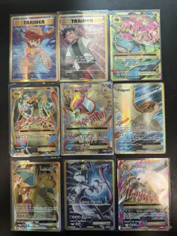 Pokemon TCG XY Evolutions Mega Full Art Lot Of 9 Charizard - Image 1