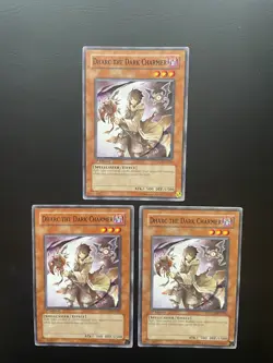 Yugioh Dharc the Dark Charmer TDGS-EN026 Common 1st Edition LP X3 - Image 1