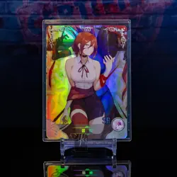 Reze Bomb Girl Chainsaw Man Goddess Story TCG SR Card NS-06-035 Foil Waifu - Image 1