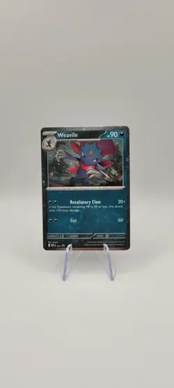 Pokemon TCG - Weavile 021 - Phantasmal Flames - Black Star Promo Card NM - Image 1