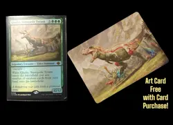 Ghalta, Stampede Tyrant Promo Prerelease FOIL NM The Lost Caverns of Ixalan MTG - Image 2