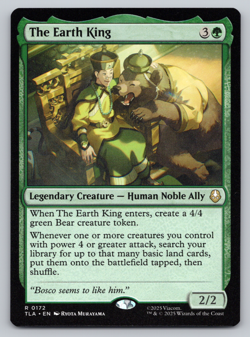 The Earth King - MTG Avatar: The Last Airbender TLA - Image 1