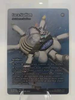 Luca Stadium #0063 Borderless Regular MTG Final Fantasy NM - Image 1