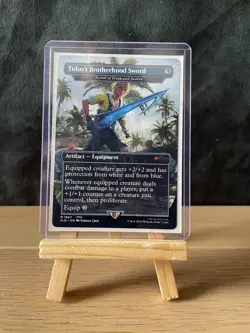 Tidus's Brotherhood Sword of Truth and Justice - FINAL FANTASY Secret Lair MTG - Image 1