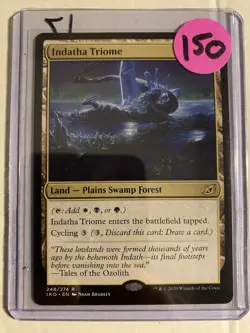 Indatha Triome - IKO - NM - MTG Triome Land - Ikoria Abzan - Magic The Gathering - Image 3