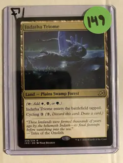 Indatha Triome - IKO - NM - MTG Triome Land - Ikoria Abzan - Magic The Gathering - Image 3