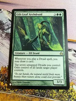 Gilt-leaf Archdruid Mtg The List Reprint - Image 2