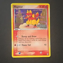 Pokemon Magmar 44/109 Team Rocket Returns Reverse Holo Uncommon 70HP - Image 1