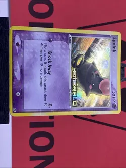 Spoink 65/106 Emerald Stamped Pokemon TCG Holo Common 2005 MP - Image 4