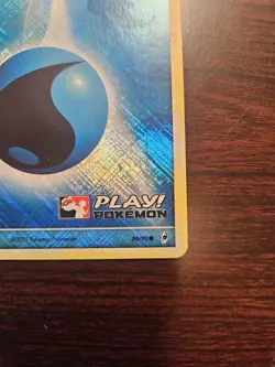 2011 Pokemon Call of Legends Lugia Water Energy #90/95 Play! Pokemon Promo - Image 2