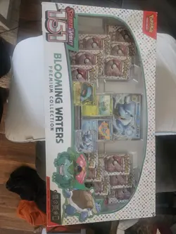 Pokemon TCG: 151 Blooming Waters Premium Collection Factory Sealed Box - Image 1