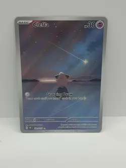 Cleffa 202/197 Pokemon TCG Obsidian Flames Illustration Rare Near Mint - Image 1