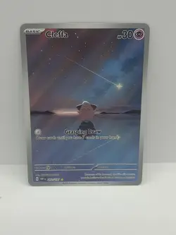 Cleffa 202/197 Pokemon TCG Obsidian Flames Illustration Rare Near Mint - Image 2