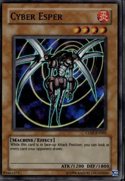 Cyber Esper Unl Ed Super Rare CDIP-EN005 Yu-Gi-Oh! - Image 1
