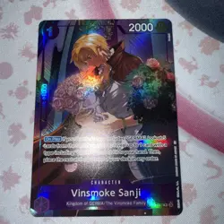 One Piece TCG: Vinsmoke Sanji OP10-063 OP12 Eng. Treasure Rare - Mint/Near Mint - Image 1