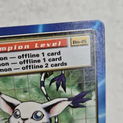 1999 Gatomon Bo-15 Series 1 Booster Digimon Card NM/M Digi-Battle Bandai TCG - Image 4