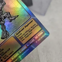 1999 MetalEtemon Bo-27 Series 1 Booster Digimon Card NM Battle Bandai Holo Foil - Image 4