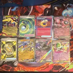 Pokemon TCG EX Foil Lot: Mega Manectric, Mewtwo, Gardevoir, 8 Cards ACE SPEC - Image 1