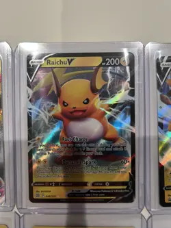 Pokemon Card Lot - Pikachu VMAX Pikachu V Raichu Radiant Jirachi Alakazam - Image 3