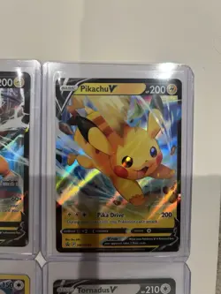 Pokemon Card Lot - Pikachu VMAX Pikachu V Raichu Radiant Jirachi Alakazam - Image 5
