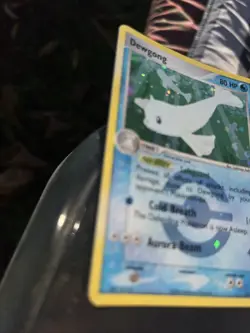 DEWGONG Pokemon Card EX RossoFuoco e VerdeFoglia Reverse Holo 3/112 Eng Rare - Image 3