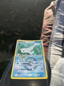 DEWGONG Pokemon Card EX RossoFuoco e VerdeFoglia Reverse Holo 3/112 Eng Rare - Image 4