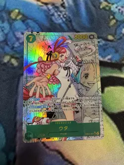 One Piece Card UTA Manga - EB03-061 SEC Manga Alternate Art - Japanese UK SELLER - Image 1