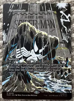 Reanimate MYTHIC Marvel's Spider-Man MAR MTG 0020 Non- foil - Image 1
