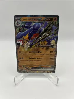 104/182 Cynthia's Garchomp ex Pokemon TCG Prize Pack Series 8 Stamped Destined - Image 1