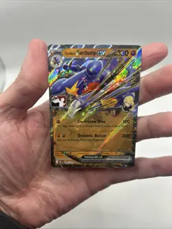 104/182 Cynthia's Garchomp ex Pokemon TCG Prize Pack Series 8 Stamped Destined - Image 3