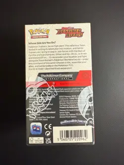 Pokemon TCG Destined Rivals Half Booster Box- 18 Packs- New & Sealed - Image 3