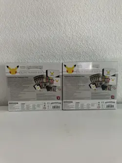 2 Sealed Pokemon 25th Anniversary Celebrations Elite Trainer Boxes ETB New 2021 - Image 2