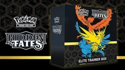 Hidden Fates Elite Trainer Box TCG ETB Factory Sealed Pokemon Brand New - Image 1