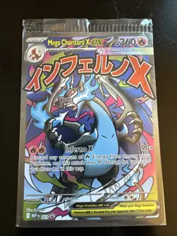 POKEMON SEALED MEGA CHARIZARD EX + ORICORIO EX BLACK STAR PROMO UPC X EXCLUSIVE - Image 1