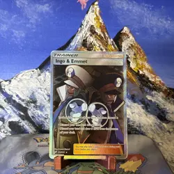 Ingo & Emmet (Full Art) - 176/181 Pokemon SM Team Up - Holo LP - Image 1